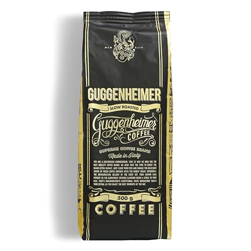 GUGGENHEIMER COFFEE | Kaffeebohnen Probierpaket 1 kg | Supreme 500g & Gourmet Arabica 500g | wenig Säure | Feinste Crema | Bester Espresso für Vollautomaten | Kaffee Probierset