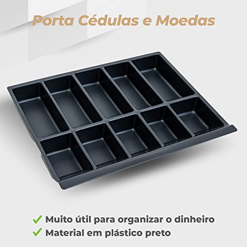 Porta Cédulas e Moedas 40x32cm