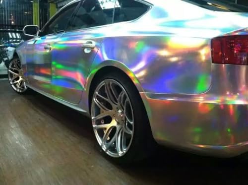 WALLMATE Vinyl Car Wrap Sheet Roll Film Sticker Decal Waterproof Car Styling Wrap Auto Vehicle Accessories (24" x 120 Inches, Blue Glossy)