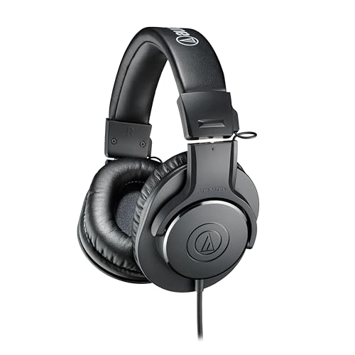 Image of Audio-Technica AT2020PK Vocal Microphone Pack for Streaming /Podcasting, Includes XLR Cardioid Condenser Mic, Adjustable Boom Arm, and Monitor Headphones,Black