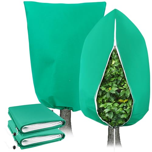 2 Pack Plant Covers Freeze Protection for Winter, 2.2oz/yd² (72"