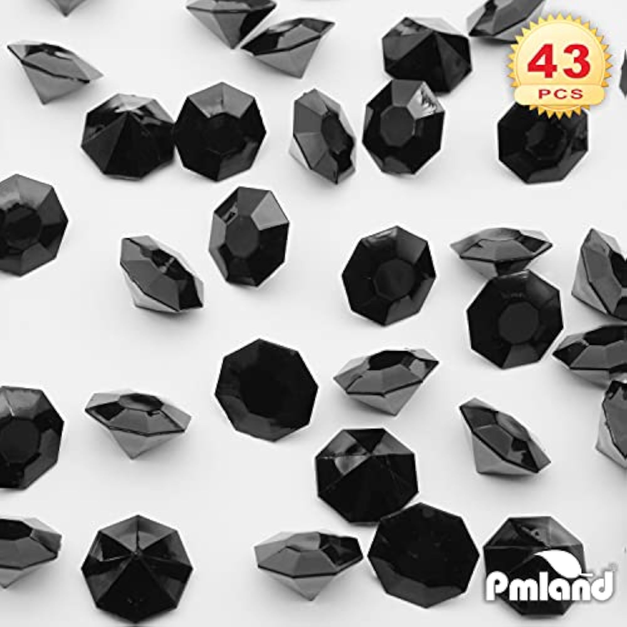Large Acrylic Diamond Crystals Gems Set