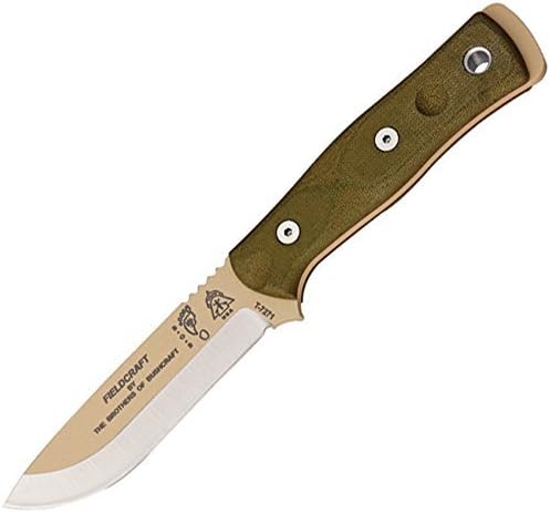 Tops Knives Fieldcraft Knife by B.O.B.: The Brothers of Bushcraft - Coyote Tan