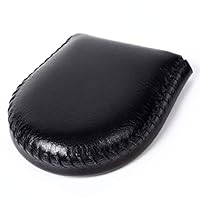 (東京下町工房)本革コインケース 小銭入れ 完全手作り 手縫い仕上げ コンパクト 使いやすさ抜群 (ブラック)