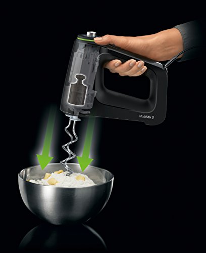 Braun MultiMix 5 Hand Mixer, 350W Electric Mixer with SmartMix Technology, 9-Speed + Turbo, MultiWhisk & Dough Hooks, Lightweight Soft-Grip Design, Black - image 7