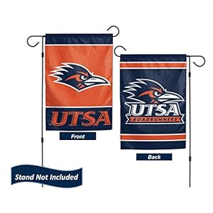 UTSA Roadrunners 12.5? x 18″ Double Sided Yard and Garden College Banner Flag is Printed in The USA,