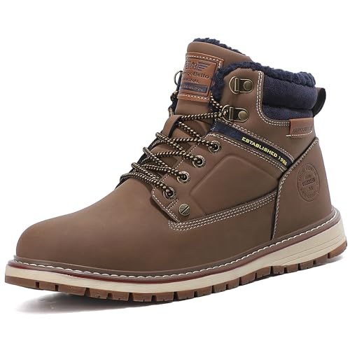 ARRIGO BELLO Stivali Uomo Invernali Scarpe Invernale Scarponcini Neve Stivaletti Antiskid Caldo...