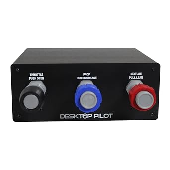 Desktop Pilot - C172 TPM Vernier Throttle Box for Flight Simulators