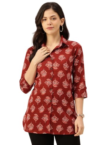 Image of feranoid Versatile Collared Shirt for Women - Elegant & Casual (S-3XL)