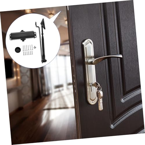 Cierrapuertas Uonlytech de material resistente y silencioso para puertas de interior 5
