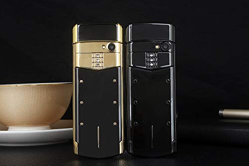 Image of SKYSHOP Luxury V05 Metal Body Design Dual Sim GSM Cute Keypad Slider Mobile Phone (Gold)