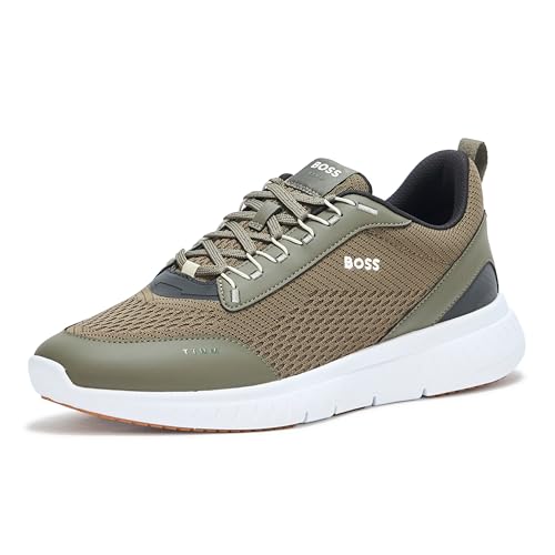Image of BOSS Men's Modern Knit Structure Running Sneaker