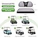 10L0L Golf Cart Seat Covers Universal for Yamaha G29 Drive2 Club Car DS Precedent Tempo Standard Front Seats, Breathable Mesh Bench Seat Cover, No Drilling Seat Cushion - All-Season Comfort