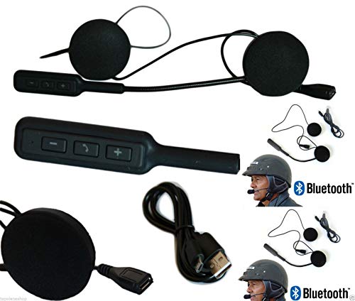 Helmet - Gorro auricular Bluetooth Headset para casco interior interfono moto 4.1 + EDR