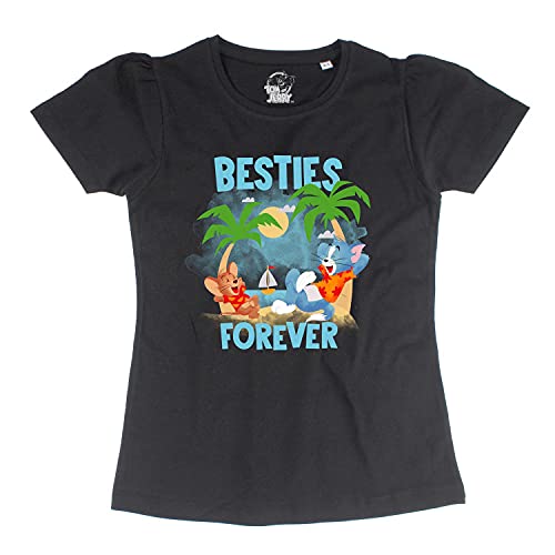 Image of Tom & Jerry by Wear Your Mind Girl's Regular Fit T-Shirt