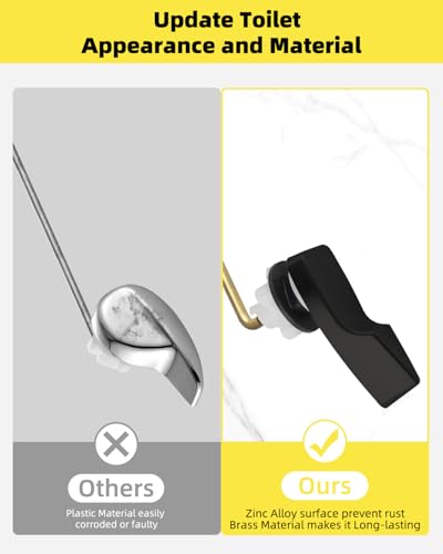 Hibbent Toilet Handle Replacement Compatible with American Standard Toilets - image 6
