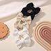 Choicbaby 6 PCS Baby Hair Clips 3” Fabric Girl Hair Bows Baby Barrettes Accessories with Alligator Clips for Toddlers Kids Infant