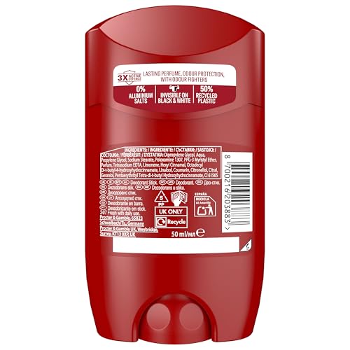 Miniatura 6 de Old Spice Rockstar Desodorante en Barra para Hombre Sin Aluminio, 6x50ml