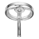 MAGICLULU Manivela para Máquina de Acero al Carbono Volante Manual de Fundición Borde Cuadrado 10X80 MM Recubrimiento Cromado Anticorrosión Repuesto para Fresadora y Torno Industrial