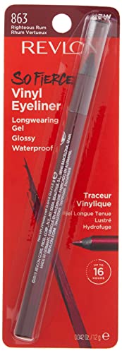Revlon So Fierce Vinyl Eyeliner, Righteous Rum, 0.042 Ounce, Gel,Pencil #TOP1