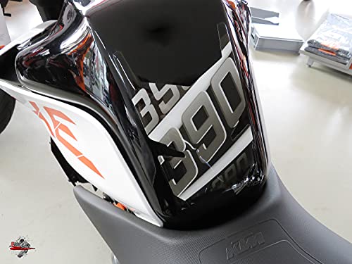 BIKE-label Tankpad 3d bianco e nero Adesivi per