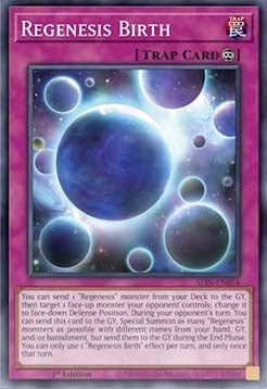 Regenesis Birth ALIN-EN074 Common Englisch Boosterfrisch 1. Auflage - Alliance Insight - mit ReCollectibles-Versandschutz - für Yu-Gi-Oh!