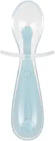 Colher Em Silicone Azul - Buba