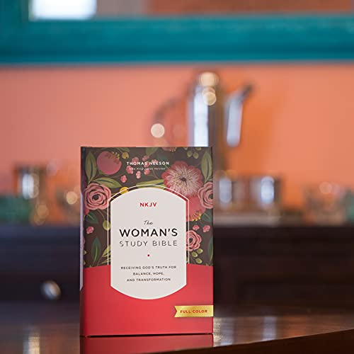 Image of NKJV, The Woman's Study Bible, Hardcover, Red Letter, Full-Color Edition: Receiving God's Truth for Balance, Hope, and Transformation