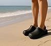 IMTY Womens Ladies EVA Clogs Lightweight Nurse Hospital Garden Beach Summer Kitchen Mules Poolside Water Shoes Sandals (All Black, UK Footwear Size System, Adult, Women, Numeric, Medium, 6) #4