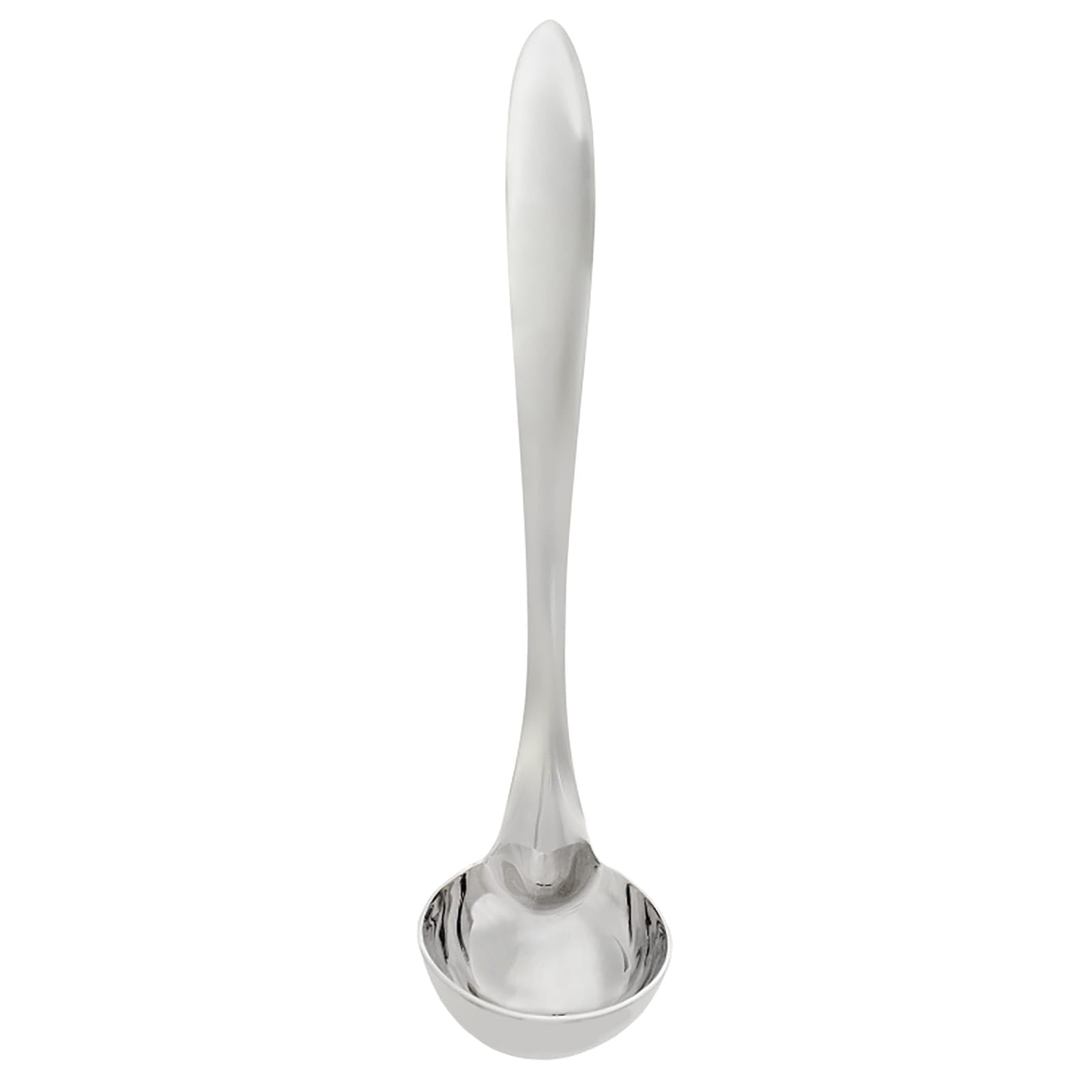 ECLIPES Stainless Steel 10 Inch/1 Ounce Ladle with Brushed Handle by Browne Foodservice – 1 Ounce, Stainless Steel, Model 573284