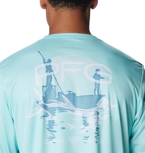 T-Shirt Columbia Terminal Tackle PFG Manches Longues Respirant pour Homme XS - 5