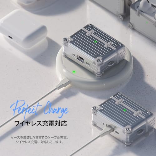 miak miak for AirPods Pro 3 ケース 第3世代対応 キャリーケース MA28159APP3 シルバー の商品画像 5