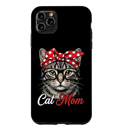 Cat Mom - ���킢�� �ʔ��� �q�L ���l �L�e�B ���g�� ���� �L �}�} �X�}�z�P�[�X iPhone 11 Pro Max �p
