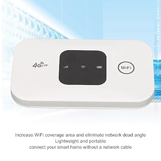 Ausla Routeur 4G, Routeur WiFi Portable pour Les Voyages Box Internet Hotspot 150 Mbps Carte SIM Haute Vitesse Portable sans Fil pour Le Bureau à Domicile