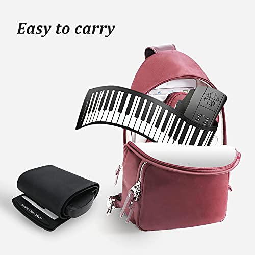 FZYE Main Roll Piano 61 Touches Pliable en Silicone Rechargeable Clavier Électrique Instrument de Musique Piano Pliant Électronique Portable Flexible Électronique 61 Touches Piano - Les Beatles, Paul McCartney, John Lennon, RIngo Starr, George Harrison FZYE Main Roll Piano 61 Touches Pliable en Silicone Rechargeable Clavier Électrique Instrument de Musique Piano Pliant Électronique Portable Flexible Électronique 61 Touches Piano – Image 8