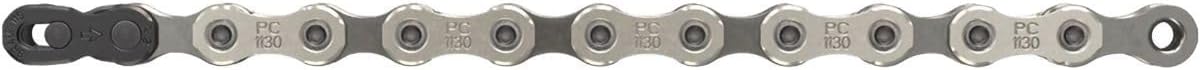 SRAM PC 1130 11-Speed Solid Pin Bicycle Chain with PowerLock Chain Connector, 114 Links