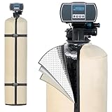Water Softener Cover Outdoor, 3 Layers Insulation Water Softener Tank Jacket, Heavy Duty Outdoor Insulated Water Softener Tank Cover, Water Softener Covers for Outside Units, 9''D x 48''H- Beige