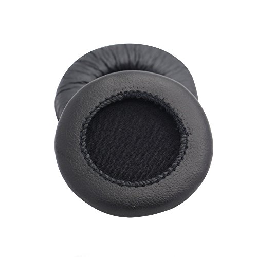 INF Black Leather Ear Pads for Sennheiser PX 100/PX 100-II/PX 200 Headphones, Soft Memory Foam Replacement Cushions - Image 4