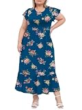 [Choix de taille] : Les robes grande taille sont disponibles du L au 5XL pour convenir à toutes les morphologies. La robe décontractée 2025 est proposée en noir, bleu poudré, kaki et prune, des couleurs polyvalentes adaptées à différents besoins. Les femmes sûres d'elles sont les plus belles ! Conseil : veuillez consulter notre tableau des tailles avant l'achat. Si vous préférez une coupe plus ample, choisissez une taille au-dessus