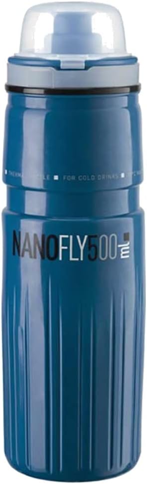 ELITE Nano Fly, with MTB cap, thermal 4 hour, blue 500 ml