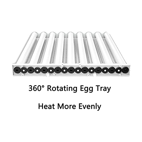 Yaweda Eggs Incubator For Temperature And Humidity Control Egg Brooder Hatcher With Automatic Egg Turning Led Candler For Chickens Quail And Birds (Size : 12 Eggs, Types : Dual Power Supply) #TOP2
