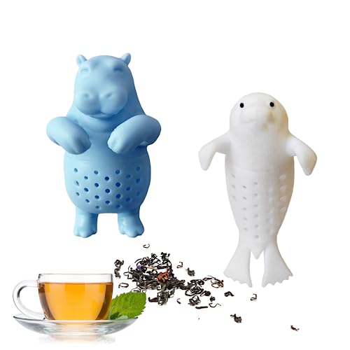 2 pcs silicone Tea Infuser loose tea strainer