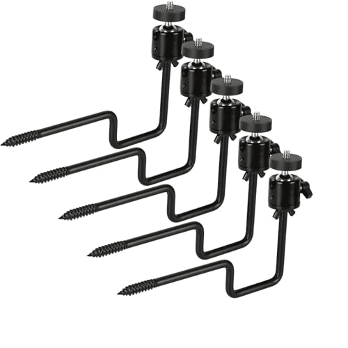 5Pcs Trail Camera Tree Mount with Rotatable Interface