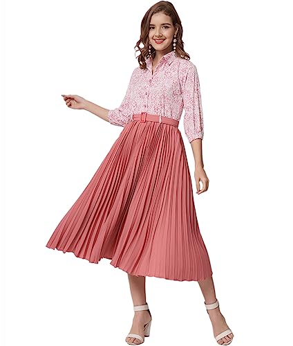 Image of ZWERLON Girl's A-line Midi Dress