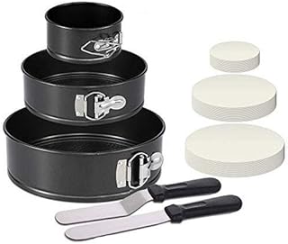 GEEKHOM Springform Pan Cake Baking Pan , Nonstick Cheesecake Pan Leakproof Round Bakeware