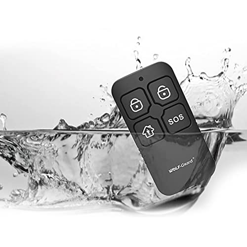 Wolf-Guard Alarm Accessory - Remote Key Fob(Black,Pack of 2), 7x4x1 - Image 3