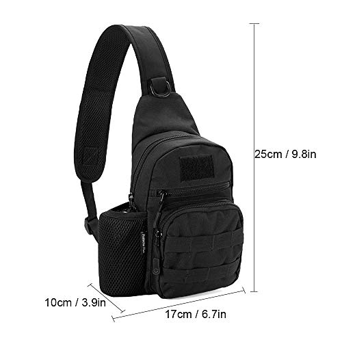 Staright Saco de tórax masculino feminino bolsa de camuflagem esportiva de grande capacidade para ca