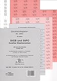 meyer goßner stpo 60. auflage Mit Einklebeschablone und Positionszahlen