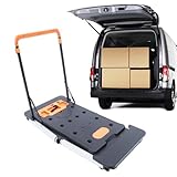 Multifunctional Work Platform, PVC Folding Workbench Handcart with 4 Wheels, 551.16Lbs Portable Workbench Handcart for Home, Automotive Repaird and Ecoration
