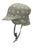 Sterntaler Jungen Wende Schirmmütze Zum Binden Elefanti Sonnenhut, Dunkelgrün, 47